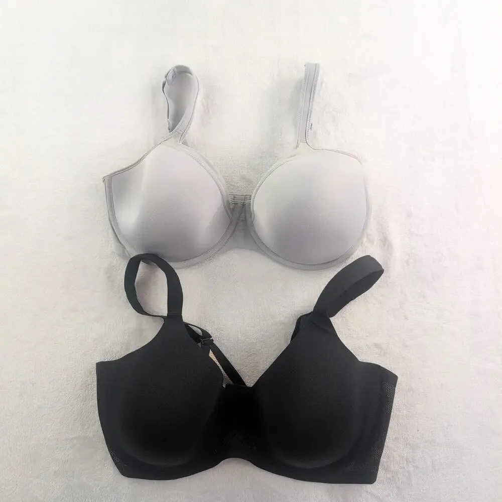 Bali One Smooth U / Coolest Smoothing T Shirt Bras (2) Womn's 40DD